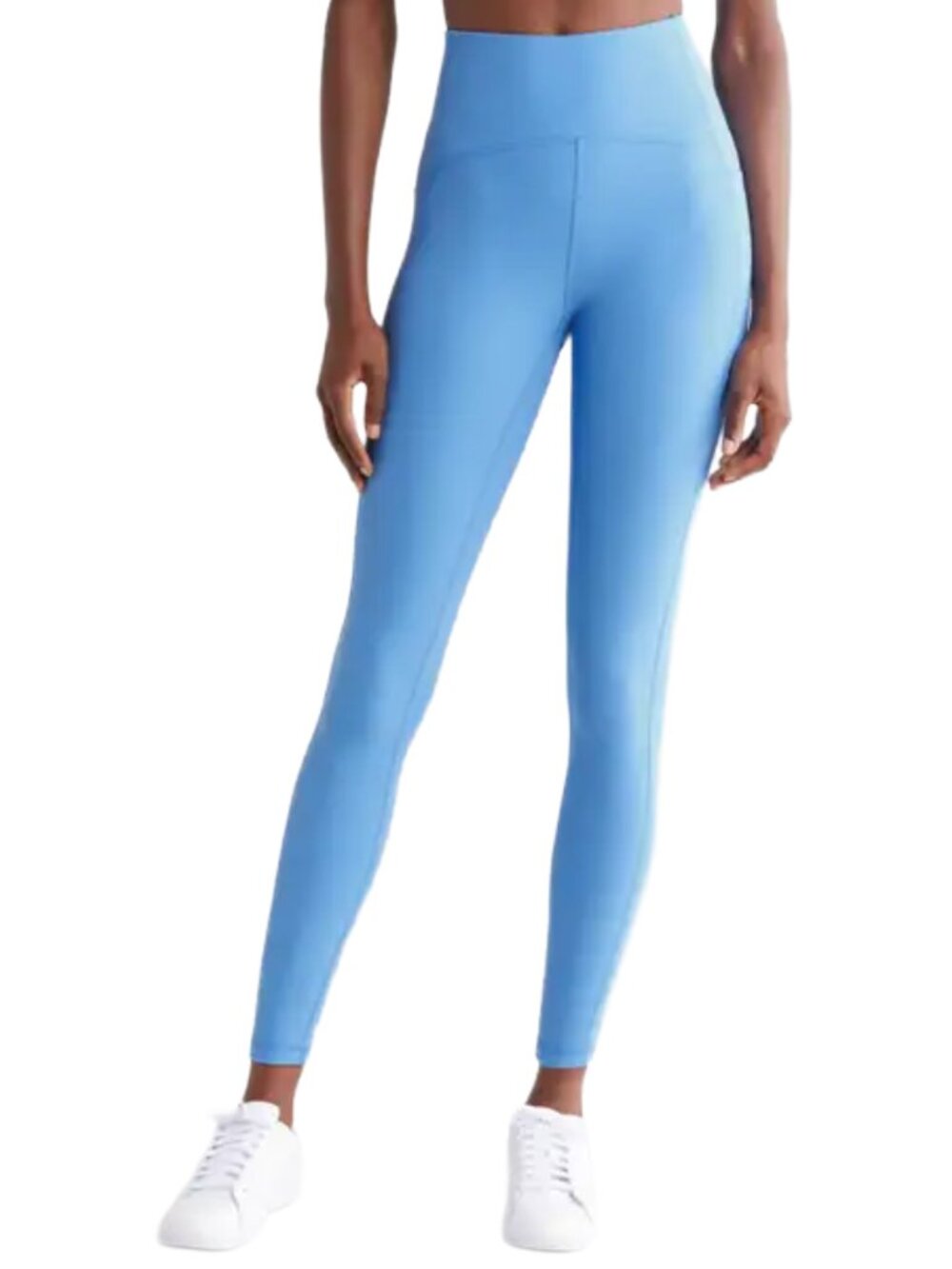 Zella Blue Lapis XL Leggings Tank Set Studio Luxe Pocket 7/8 Breathe - Picture 16 of 16